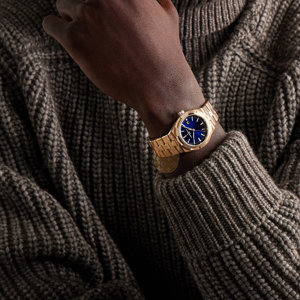 vacheron Co*sta*t*n overseas self-winding 34.5 mm watch 4600v/200r-b979